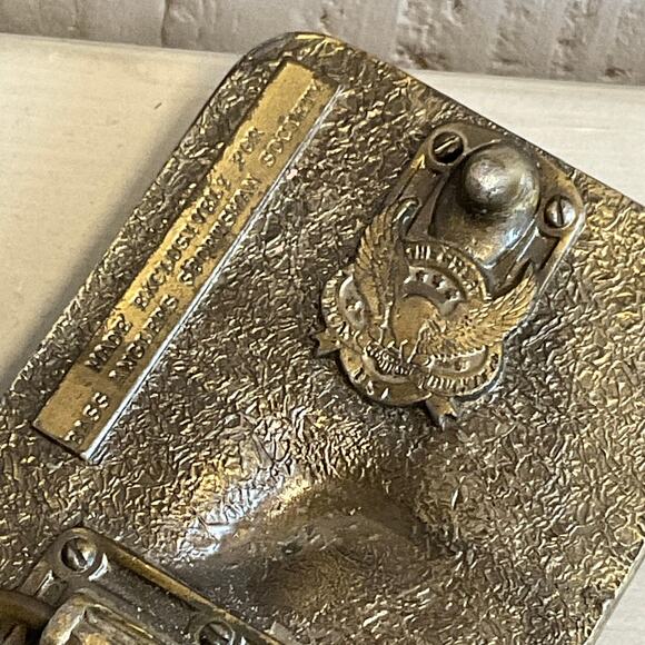 1988 BASS Bassmaster Belt Buckle Bass Anglers Sportsman Society Fishing - Picture 8 of 9